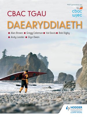 cover image of CBAC TGAU Daearyddiaeth (WJEC GCSE Geography Welsh-language edition)